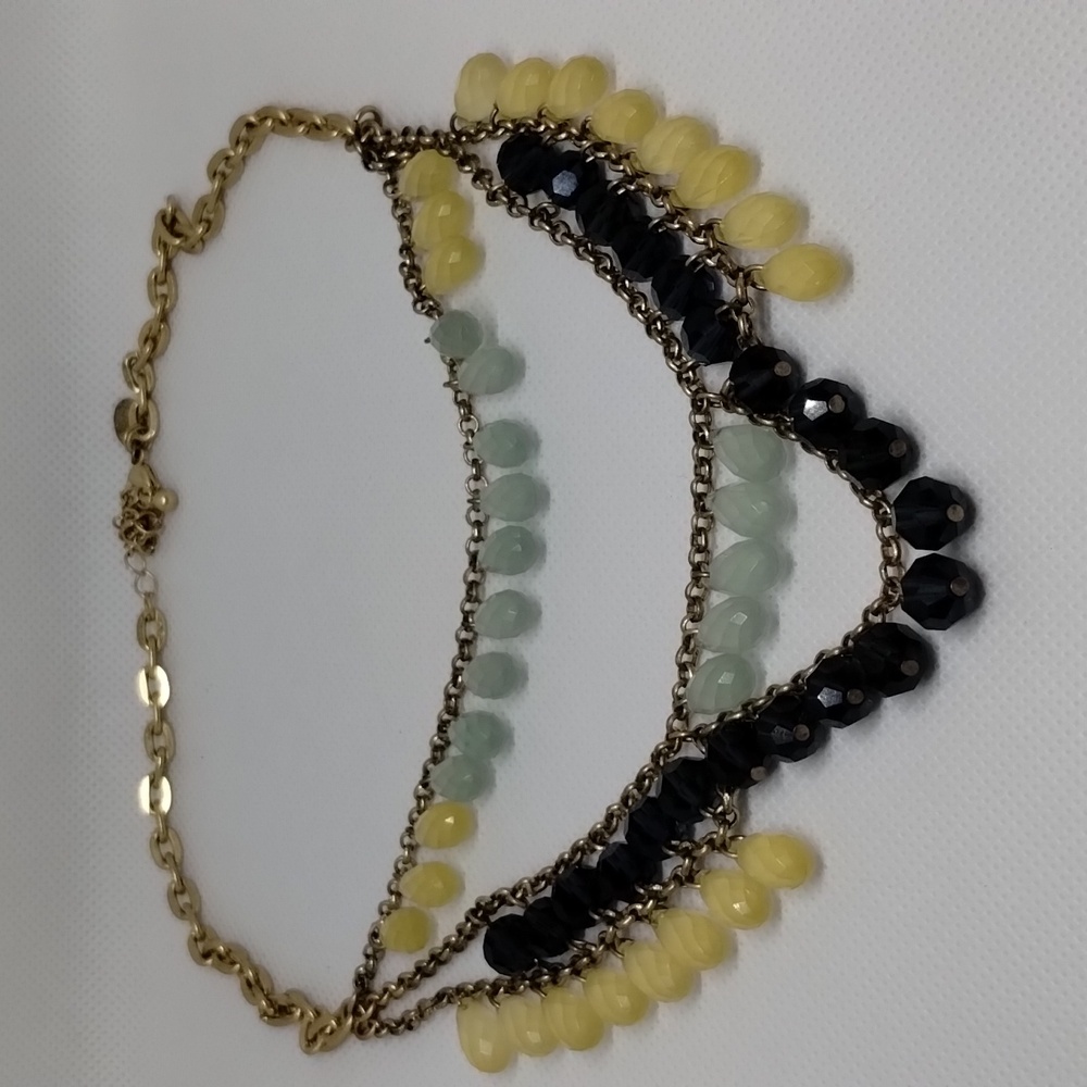 Multicolored statement necklace - Picture 2 of 4